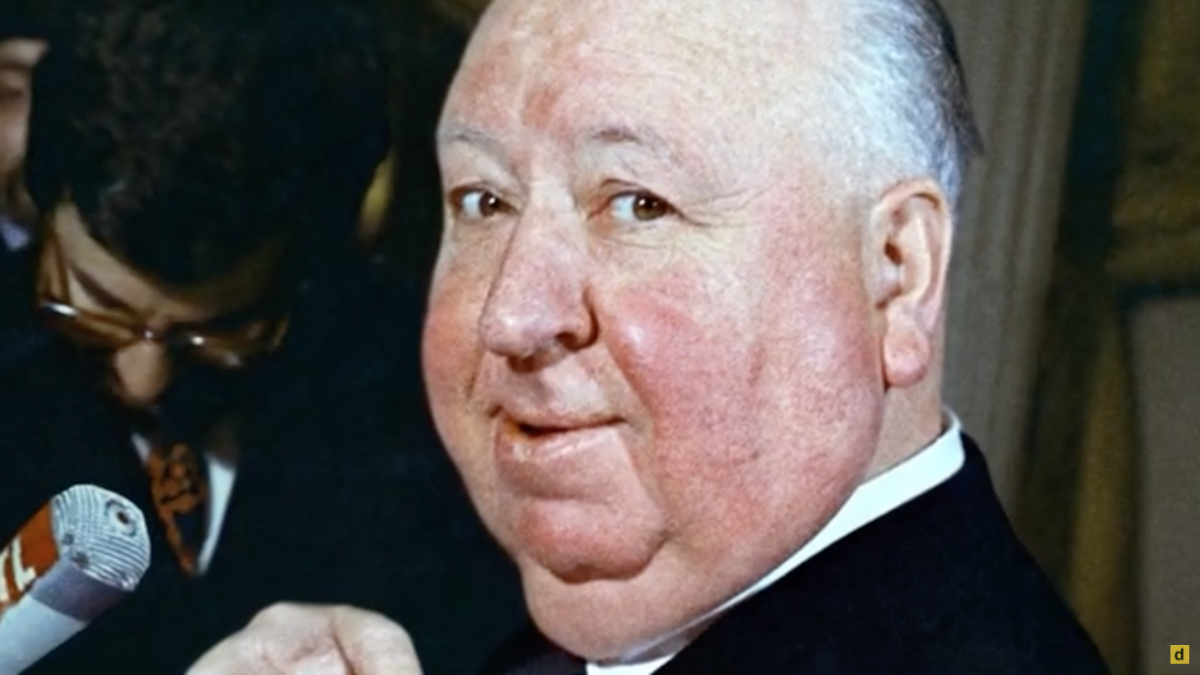 My name is Alfred Hitchcock 