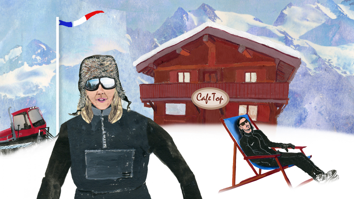 Zlatan in the Slopes