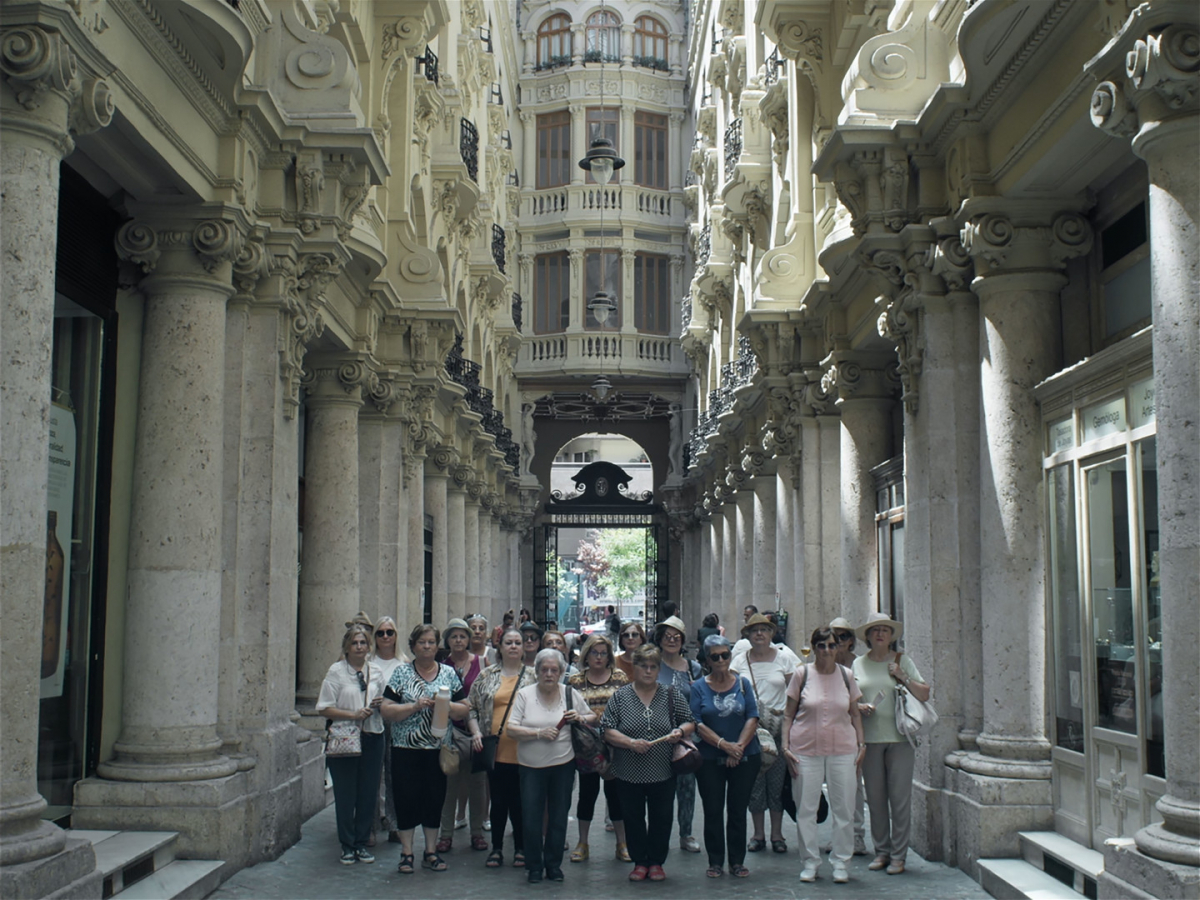 Women Visiting a City