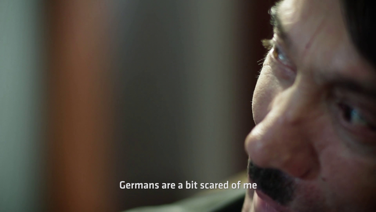 Germans are a bit scared of me