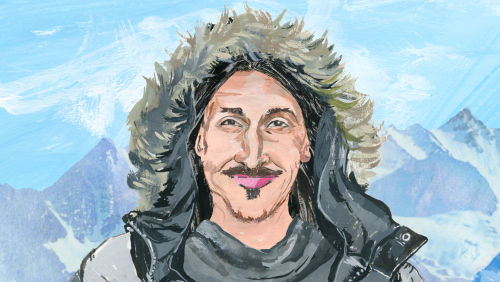 Zlatan in the Slopes