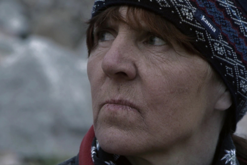 THE WOMAN AND THE GLACIER