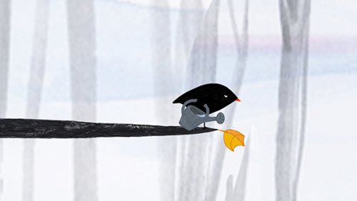 The Little Bird And The Leaf